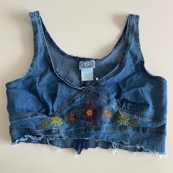 Carolina Blues Denim Tank - Picture 1 of 3